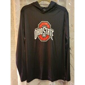 XL Champion Brand Dri Fit Mens OHIO STATE Buckeyes Long Sleeve Shirt Football